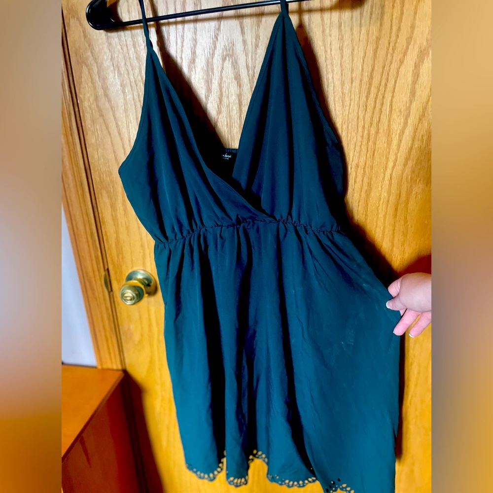Teal dress